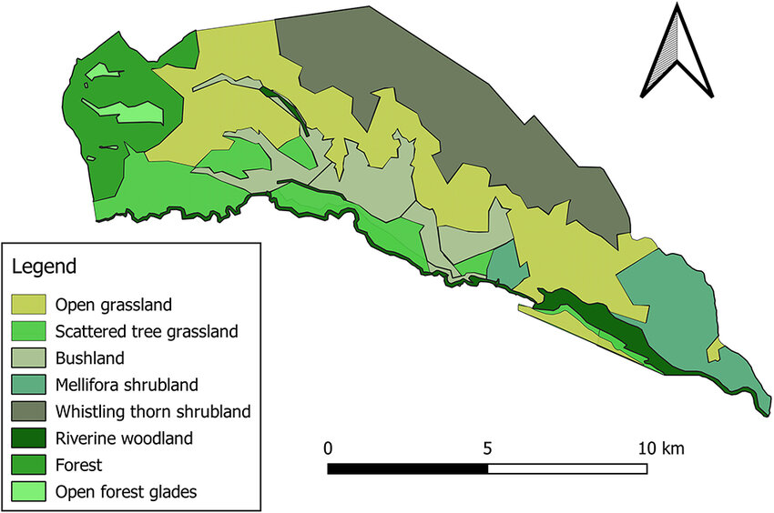 Habitat-map-of-Nairobi-National-Park