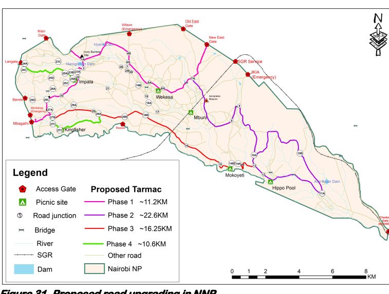 NNP Map Showing the 6 different gates